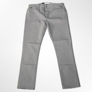 RVCA Kevin "Spanky" Long Denim Jeans - 38x34 Gray NWOT